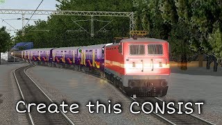 How To Create Train CONSIST with Route Riter for MSTS Open Rails [upl. by Hospers]