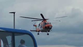 Dorset amp Somerset Air Ambulance GMGPS HLE10 Taking Off From Derriford Hospital Plymouth 230424 [upl. by Alegna430]