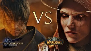 Final Fantasy XIV vs World of Warcraft  The Ultimate Comparison [upl. by Einobe]