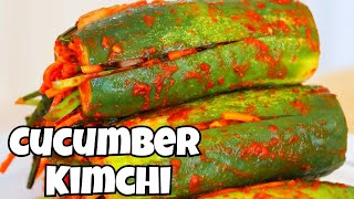 🥒 Korean Stuffed Cucumber Kimchi Oisobagi 🥒 [upl. by Ced517]