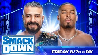 FULL MATCH — Carmelo Hayes vs Andrade  WWE SMACKDOWN 2024 [upl. by Atel419]