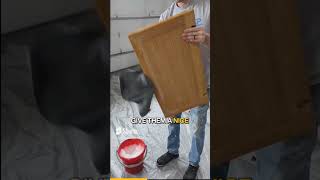 DIY Cabinet Painting Tutorial 💖 A Pro Finish without a Sprayer painter tutorial contractor diy [upl. by Llerruj778]