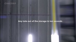 Cimcorp 3D Shuttle  Robotic Automated Storage and Retrieval [upl. by Nihhi]