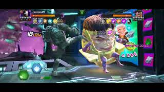 Crossbones vs MODOK raid boss almost 12 hp down mcoc [upl. by Lowney587]