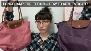 REAL VS FAKE How To Identify An AUTHENTIC Longchamp Le Pliage Tote [upl. by Sedicla]