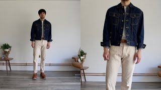 The Nicest Denim Jacket  Lee Rider 101J Selvedge [upl. by Hizar]