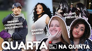 QUARTA COM AS NATISAS JHope no jogo de baseball Mantra da Jennie banida Sojang presa [upl. by Eenaej]