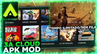 FAST QUEUE APK MOD 3A CLOUD GAME com FILA RÁPIDA e TEMPO ILIMITADO para ANDROID  APK MOD 3A CLOUD [upl. by Ramah]