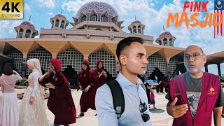 Most Beautiful Masjid Putrajaya Tour Malaysia  The Biggest Pink Mosque In The world 🌍 🇲🇾 [upl. by Chernow680]