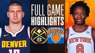 NUGGETS at KNICKS  FULL GAME HIGHLIGHTS  January 25 2024 [upl. by Ykcul]