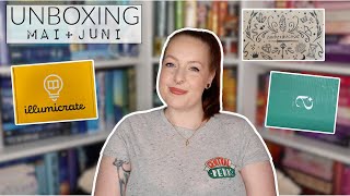 UNBOXING MAI JUNI 2024  Zauberbüchse amp illumicrate  reading with Maren [upl. by Cadmarr]