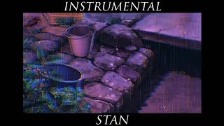 Stan Instrumental  Eminem ft Dido slowed  reverb [upl. by Eyahsal]