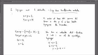 2 ligninger med 2 ubekendte [upl. by Oren]