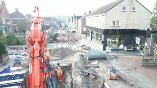 De reconstructie van de Sint Martinusstraat in Rucphen  De Krom BV [upl. by Roumell108]