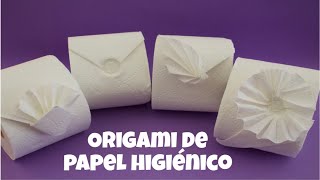 Cómo doblan el papel higiénico en un hotel  4 ideas [upl. by Tare151]