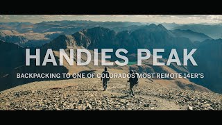 Handies Peak Backpacking to one of Colorados most remote 14ers [upl. by Tabitha]