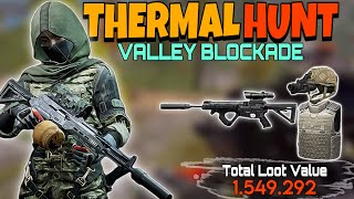 Valley Blockade T7 TI Hunt Playing AEK Gameplay🔥 Arena Breakout [upl. by Latoya178]