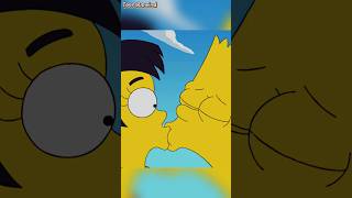 Bart Stole The First Kiss shorts simpsons [upl. by Hayidah]