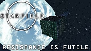 Starfield  Resistance is Futile Borg Cube Ship [upl. by Finny]