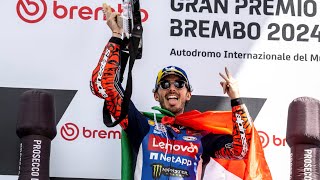 PECCO BAGNAIA VINCE AL MUGELLO [upl. by Cir]