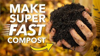 How To Make Compost  Fast and Easy [upl. by Mitzie]