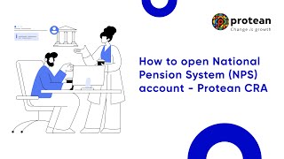 How to open National Pension System NPS account  Protean CRA [upl. by Waite]