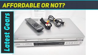 Sony SLVD251P DVD Player  VCR Combo  Best Compact Media Player for VHS and DVD [upl. by Arimihc970]