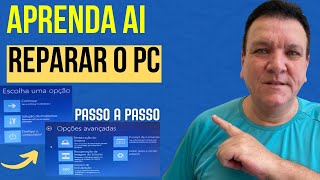 O QUE FAZER QUANDO O COMPUTADOR DÁ ERRO NO WINDOWS 10 11 COMO RESOLVER AULA COMPLETA [upl. by Brookner]