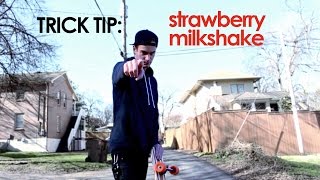 TRICK TIP Strawberry Milkshake [upl. by Aihsyla]