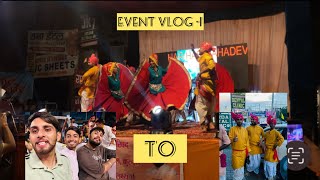 हरियाणवी event vlog ❤️ कुरुक्षेत्र  Haryanvi Dance  Vlog  Travel vlog  Shubham jangra  Dance [upl. by Shaefer]