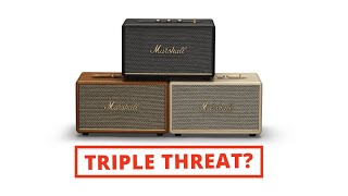 Marshall Revamps Acton Stanmore amp Woburn  Triple Threat [upl. by Aivatnuahs]