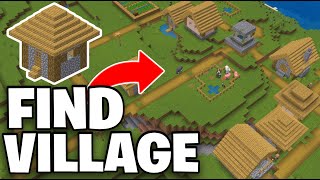 How To Find a Village In Minecraft EASY  Java and Bedrock [upl. by Chor300]