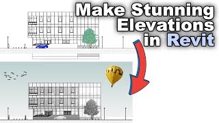 How to Draw Plan Elevation and Sectional Elevation Part 2 [upl. by Eetnuahs]