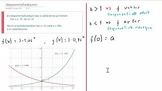 Eksponentialfunksjoner 1P 2P og 2PY [upl. by Iphagenia]