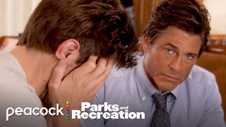 Ben and Chris struggling with life to make you feel less alone  Parks and Recreation [upl. by Ahel]