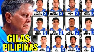 GILAS PILIPINAS 2024  2025 LINE UP  HINDI PATITINAG GUGULATIN ANG BUONG MUNDO SA PAGBABALIK [upl. by Leilah]