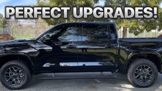 Small Upgrades Make A HUGE Difference On This Platinum TUNDRA [upl. by Lletnahc]