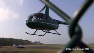 Friendly and skilled helicopter pilot shows his skills for me  Robinson R44 Helicopter [upl. by Hardie]