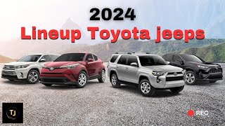 Explore the 2024 Toyota Jeep Lineup Rugged amp Reliable [upl. by Mur]