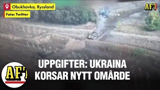 Ukrainas offensiv i Kurs – korsar nytt område [upl. by Agnizn]