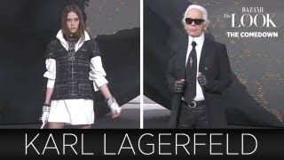 The Comedown with Karl Lagerfeld  Harpers Bazaar The Look S2E8 [upl. by Eirret171]