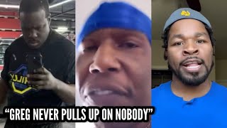 GREG HACKETT BACKS OUT AGAIN NEVER PULLS UP ANYONE  GERVONTA BROTHER GOES IN ON KEYSHAWN DAVIS [upl. by Erlandson]