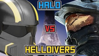 Helldivers VS Spartans Who Would Win [upl. by Cavallaro]