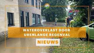 Wateroverlast in het Heuvelland door urenlange regenval [upl. by Camarata908]