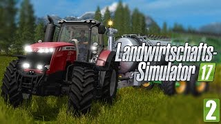 FARMING SIMULATOR 17 2 Der Start auf dem Hof im LandwirtschaftsSimulator 2017 I Gameplay LS17 [upl. by Nyrtak]