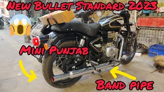 Bullet Standard 350 New Model 2023 Modified  Modified Standard 350  New Bullet Standard 2023 bike [upl. by Honorine]