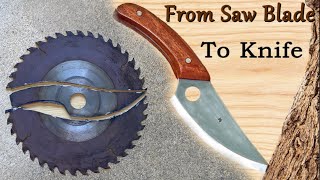 Method of making a knife from scrap metal [upl. by Emarej944]