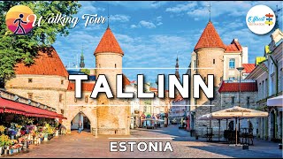 🇪🇪 Tallinn Travel Guide  Complete Tour 2024  4K Walking Tour 2024 [upl. by Ylrebmek]