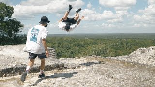 Parkour at Ancient Mayan Pyramids 🇲🇽 [upl. by Kathy3]