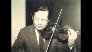 Arthur Grumiaux plays Svendsens Romance [upl. by Currey358]